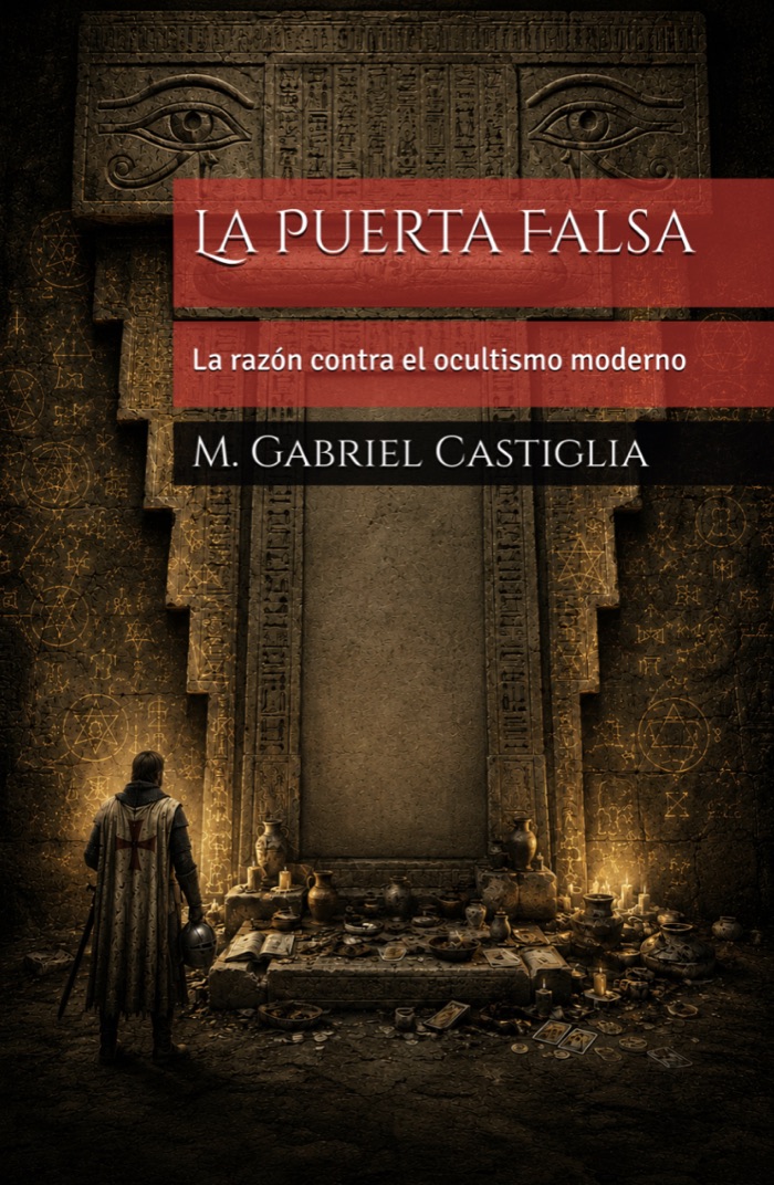 Portada de la segunda edición de La puerta falsa, de M. Gabriel Castiglia